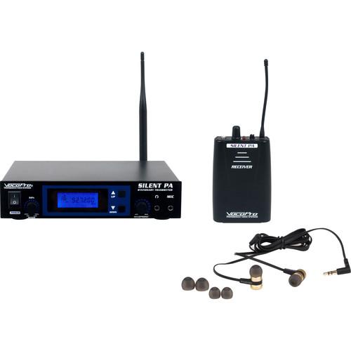 VocoPro Professional PLL Wireless In-Ear Monitor Package with Stationary Transmitter and Receiver