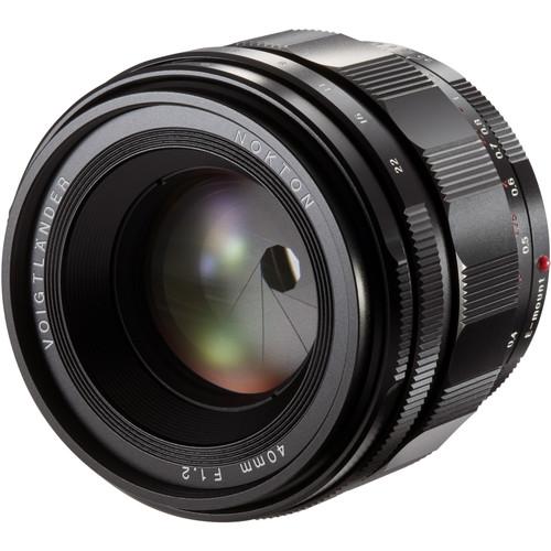 Voigtlander Nokton 40mm f 1.2 Aspherical Lens for Sony E