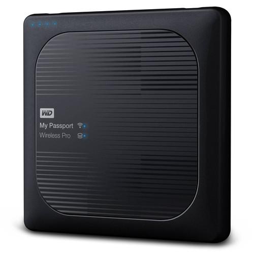 WD 4TB My Passport Wireless Pro USB 3.0 External Hard Drive