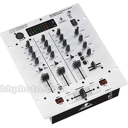 Behringer DX-626 Professional 3 Channel DJ Mixer
