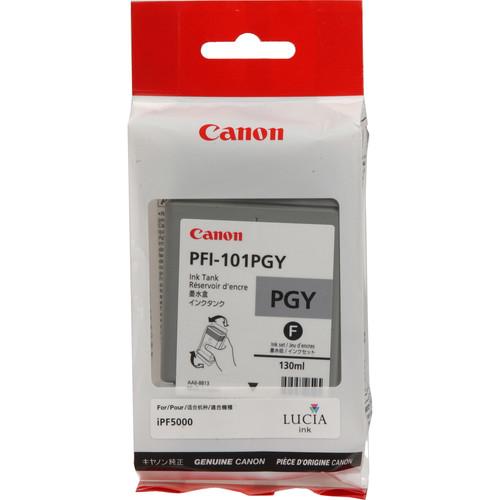 Canon PFI-101PGY Photo Gray Ink Tank for Canon iPF5000 Printer