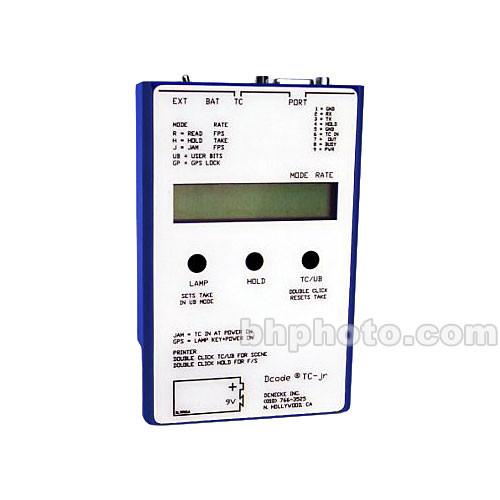 Denecke TC-JR Time Code Reader and Logger - Battery Powered, Printer Output
