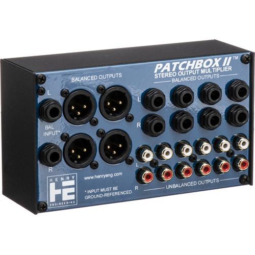 Henry Engineering Patch Box II Analog Stereo Output Multiplier and Signal Converter