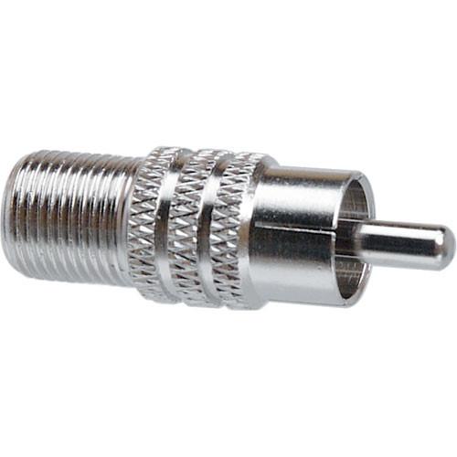 Hosa Technology Coaxial Video Cable RCA Male to RF Female Adapter