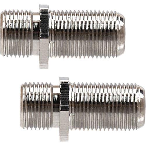 Hosa Technology Coaxial Video Cable RF Female to RF Female Adapter - 2 Pack
