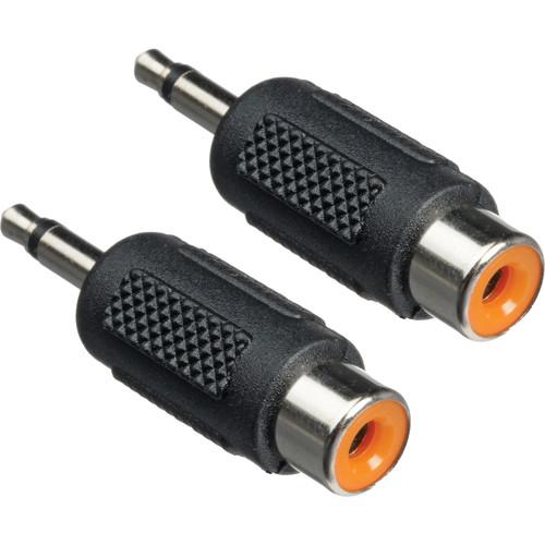 Hosa Technology RCA Female to 1 8" Mini-Phone Male Adapter - Pair