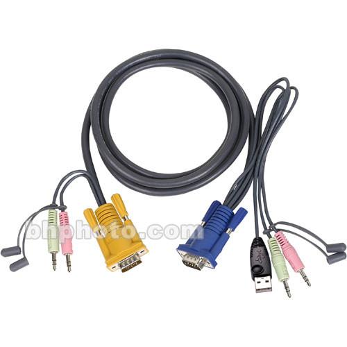 IOGEAR G2L5302U USB KVMP Cable- 6.0' for GCS1758 1732 1734 KVMP switch boxes, IOGEAR, G2L5302U, USB, KVMP, Cable-, 6.0', GCS1758, 1732, 1734, KVMP, switch, boxes