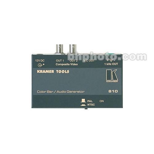 Kramer 810 Color Bar Generator - Audio Tone, PAL, NTSC