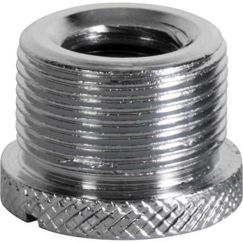 On-Stage MA300 5 8" Male to 3 8" Female Knurled Mic Screw Adapter