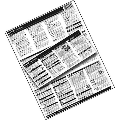 PhotoBert CheatSheet for Canon EOS 1D Mark II N