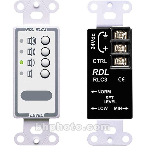 RDL DS-RLC3 Remote Level Control, Preset Level