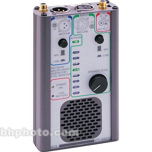 RDL PT-AMG2 - Precision Analog Audio Generator Level Monitor