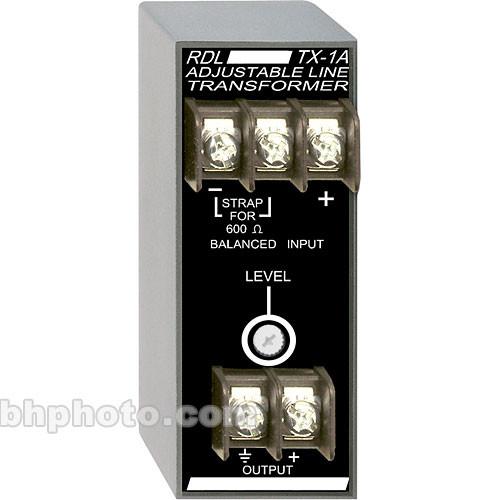 RDL TX-1A Balanced to Unbalanced Transformer