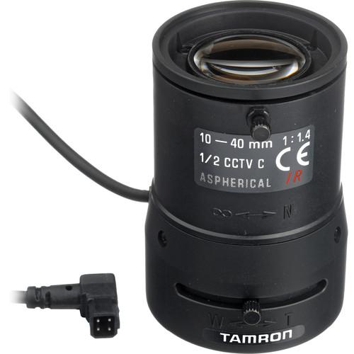 Tamron 12VG1040ASIR 1 2" 10-40mm F 1.4 Infrared DC Iris Lens, C-Mount, Vari-Focal