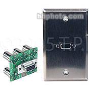 TecNec 1x Gang Wall Plate with 1x VGA to 5x BNC Breakout