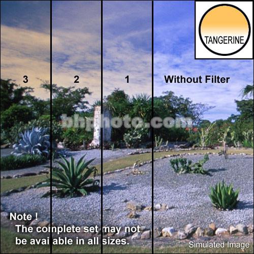 Tiffen 3 x 3" 1 Tangerine Soft-Edge Graduated Filter