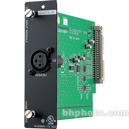 Toa Electronics D-923AE - 2-Channel AES EBU Digital Input Module for D-901 and DP-K1