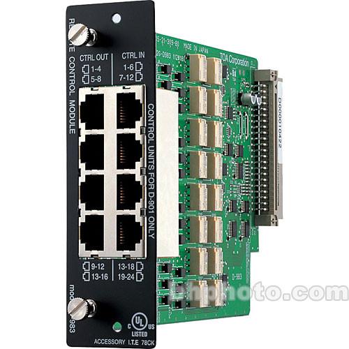 Toa Electronics D-983 - 24 16 I O Remote Control Module for D-901 and DP-K1