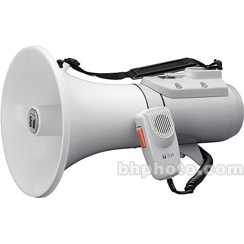 Toa Electronics ER-2215 15W Shoulder-Held Megaphone with Detachable Microphone