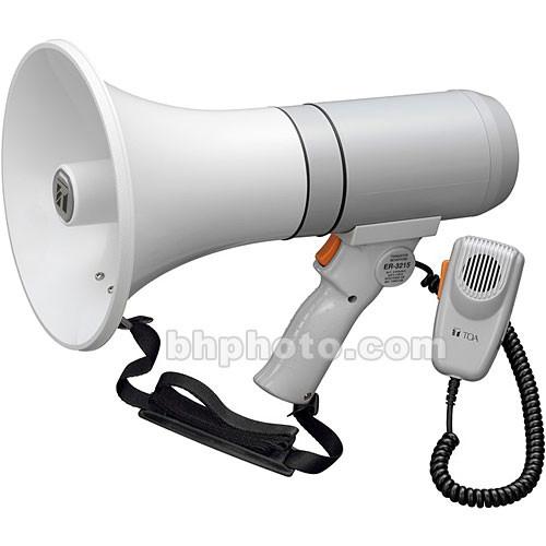 Toa Electronics ER-3215 15W Handheld Megaphone with Detachable Microphone