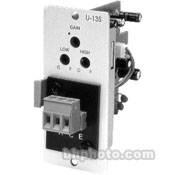 Toa Electronics U-13S - Unbalanced Line Input Module with High Low Cut Filters and Mute-Receive for 900 Series