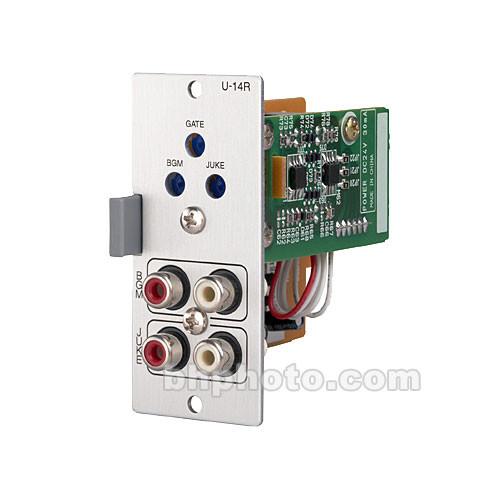 Toa Electronics U-14R - Dual Input Priority Module with Automatic Gain Control