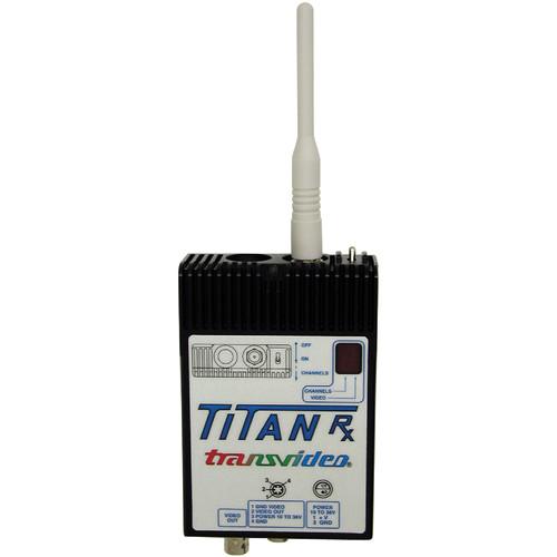 Transvideo Titan Wireless Video Receiver - Two Antennas, Microwave, Hirose and Lemo Connectors, Transvideo, Titan, Wireless, Video, Receiver, Two, Antennas, Microwave, Hirose, Lemo, Connectors