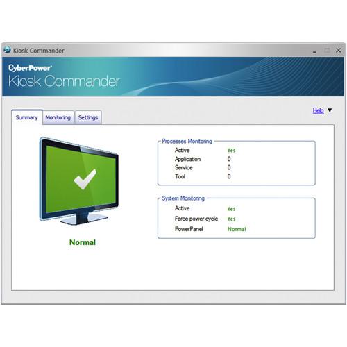 CyberPower Kiosk Commander Software