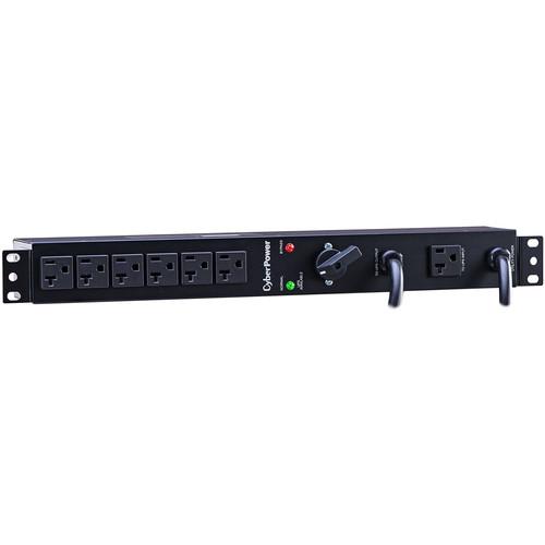 CyberPower Maintenance Bypass PDU 20 16A 100-120VAC 2 NEMA L5-20P 6 NEMA 5-20R