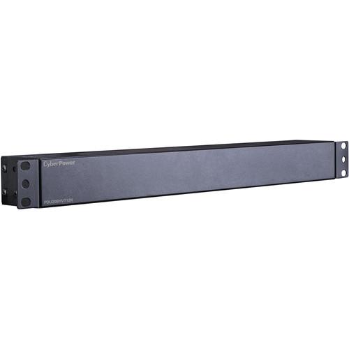 CyberPower PDU 16A 208-230 50 60Hz Nema L6-20P Plug, 12 IEC-320 C13 Rackmount 1U, 10