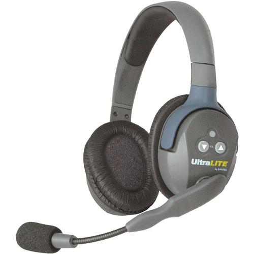 Eartec UltraLITE Dual-Ear Remote Headset with Rechargeable Lithium Battery