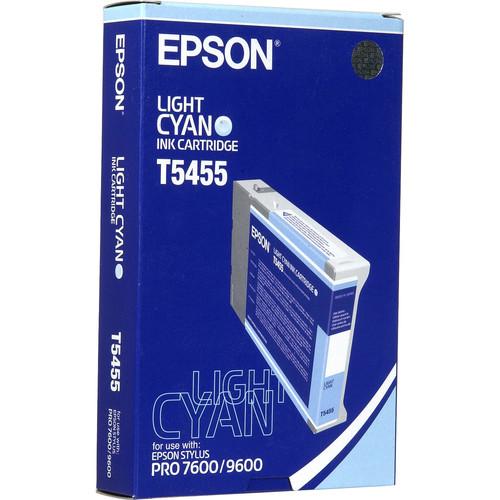 Epson Photographic Dye, Light Cyan Ink Cartridge for Epson Stylus Pro 7600 & 9600 Printers