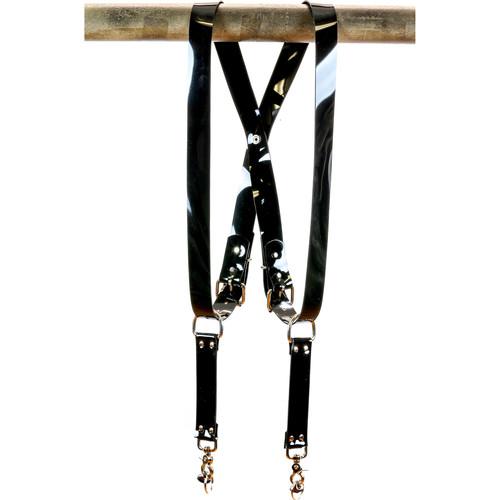 Funk Plus PVC Vinyl Snap Back Harness with 1.5" Wide Straps