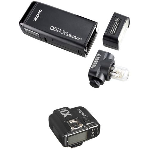 Godox AD200 TTL Pocket Flash with X1T-C Trigger Kit for Canon Cameras
