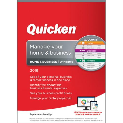 Intuit Quicken Home & Business 2019