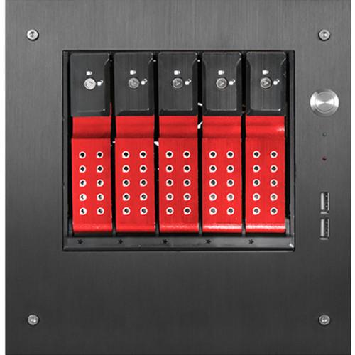 iStarUSA Compact Stylish 5x 3.5" Hotswap Trayless mini-ITX Tower