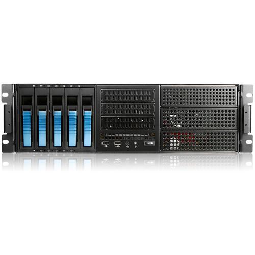 iStarUSA E-306L 3 RU E-ATX 6 x 5.25" Bays Rackmount Chassis with BPU-350SATA SAS SATA Hot-Swap Cage