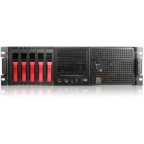 iStarUSA E-306L 3 RU E-ATX 6 x 5.25" Bays Rackmount Chassis with BPU-350SATA SAS SATA Hot-Swap Cage