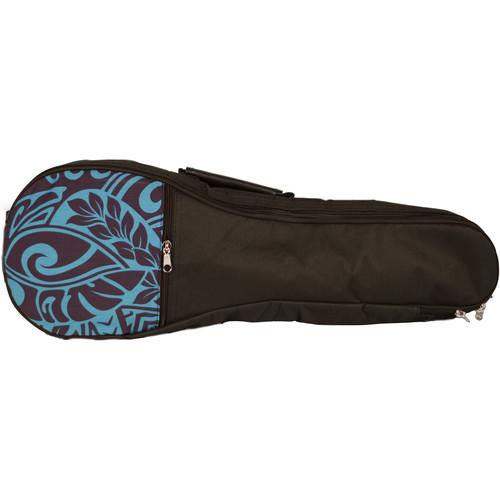 KALA Hawaiian Accent Padded Bag for Concert Ukulele