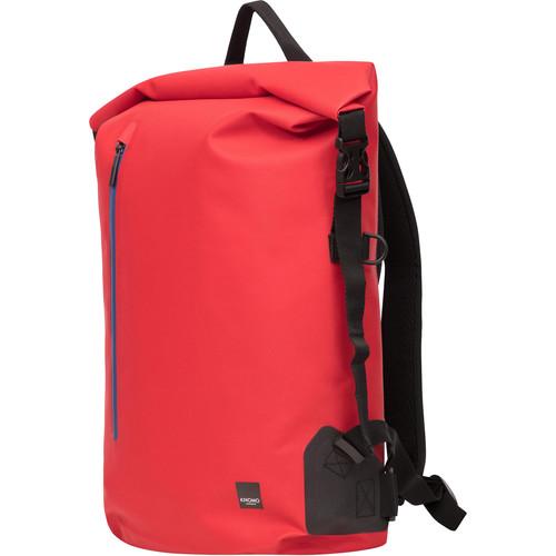 KNOMO USA 14" Cromwell Water-Resistant Roll Top Laptop Backpack