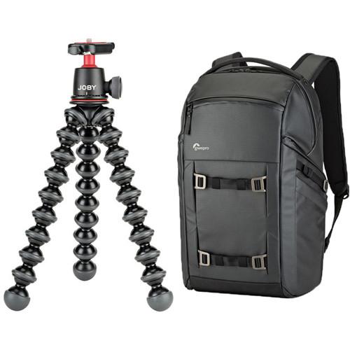 Lowepro Freeline BP 350 AW Backpack with Joby GorillaPod 3K Kit