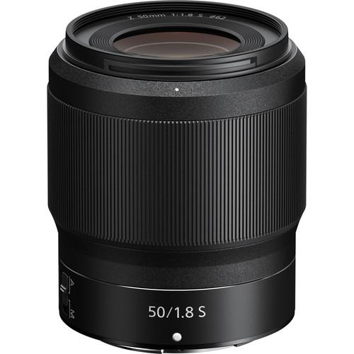 Nikon NIKKOR Z 50mm f 1.8 S Lens
