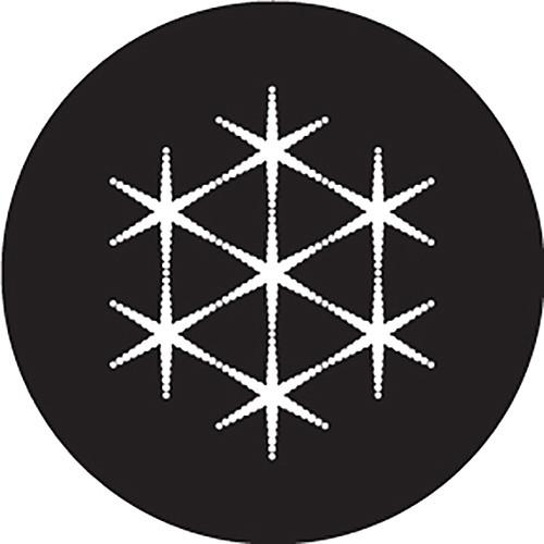 Rosco Spiked Triangles Crop Circle B W Glass Gobo