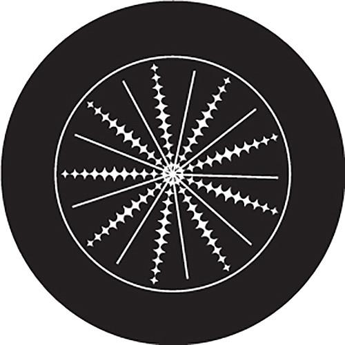 Rosco Spikes Crop Circle B W Glass Gobo