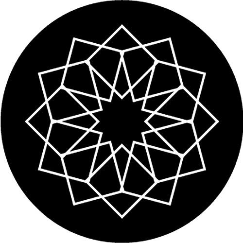 Rosco Squares 12 B W Breakup Glass Gobo