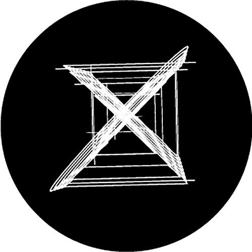 Rosco Xs Crossed B W Breakup Glass Gobo