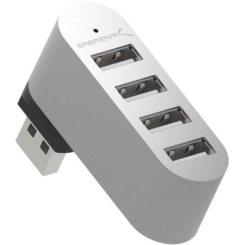 Sabrent USB 2.0 4-Port Rotating Mac Style Hub