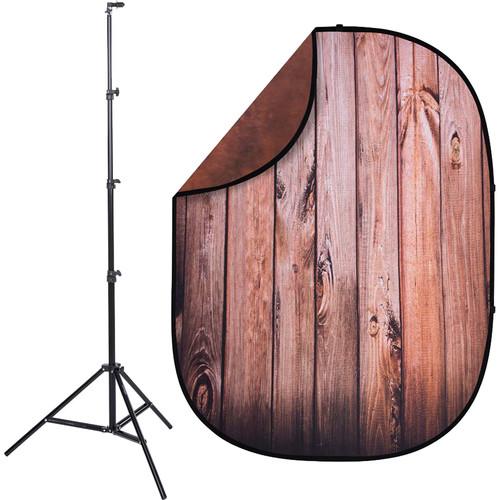 Studio Essentials Pop-Up Reversible Background Kit