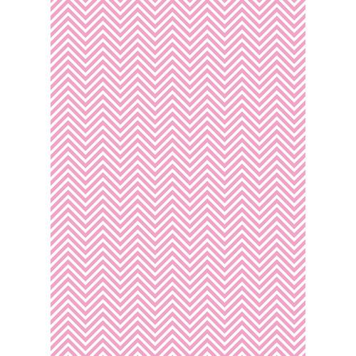 Westcott Classic Chevron Art Canvas Backdrop with Grommets