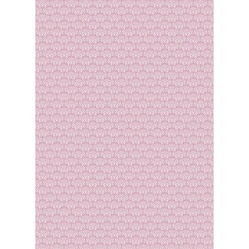 Westcott Elegant Damask Matte Vinyl Backdrop with Grommets